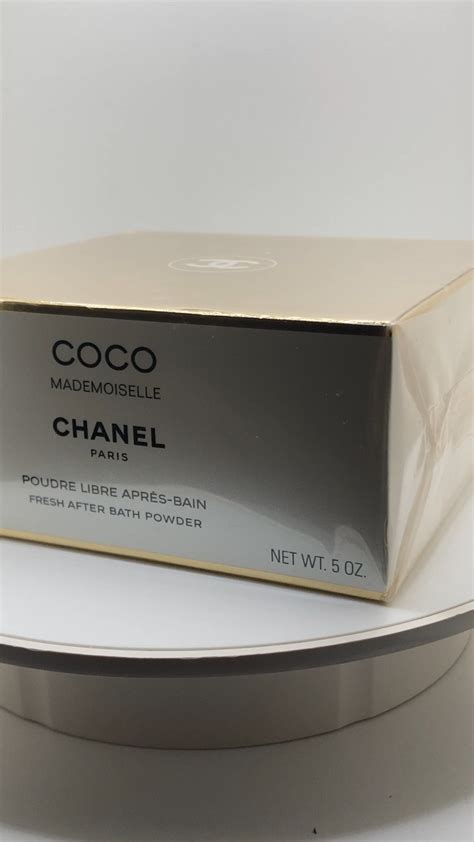 chanel bath powder|chanel mademoiselle body powder.